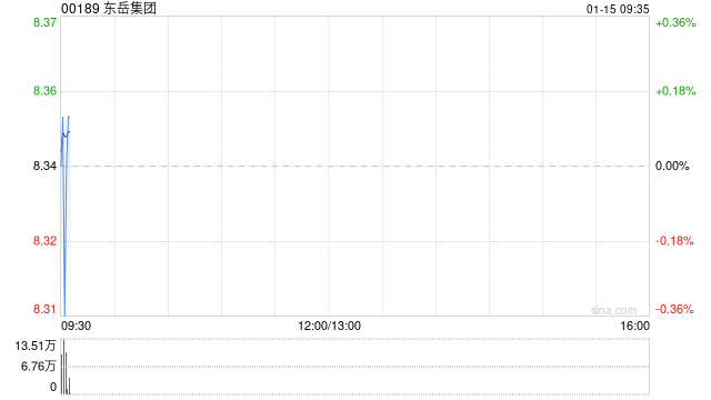 东岳集团获易方达基金管理有限公司增持276.1万股 每股作价8.39港元